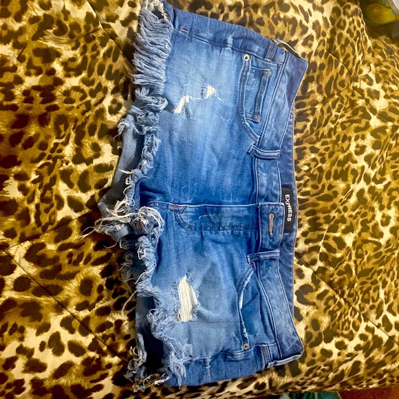1 pair of size 12 jean shorts. - Picture 1 of 4